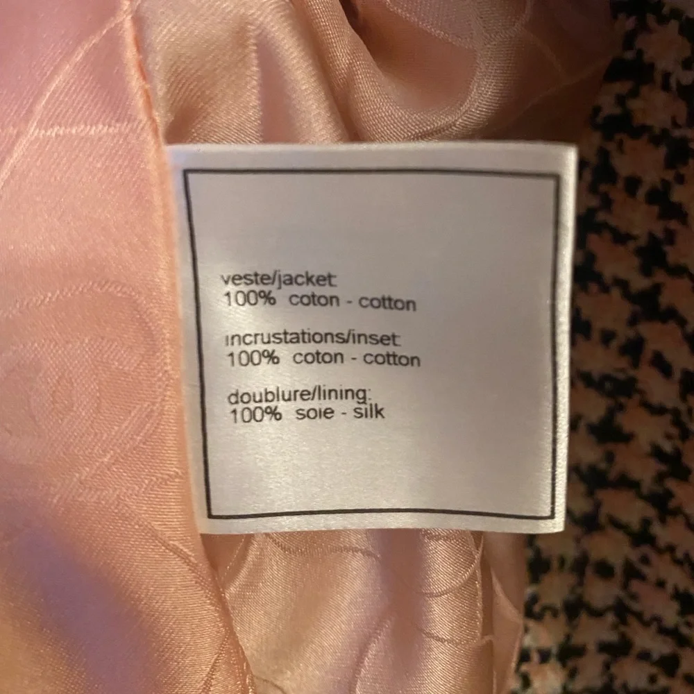 Chanel tweed jacket Sz 34 - Picture 6 of 6